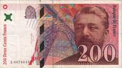 France 200 Francs Eiffel, E087884971, Fayette:75.5, KM:159b -