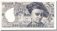 France 50 Francs Billet, 50 F 1976-1992 ''Quentin de La Tour'' -