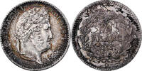 France 1/4 Franc Louis-Philippe, Paris, Argent, KM:740.1 -