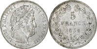 France 5 Francs Louis-Philippe, Rouen, Argent, KM:749.2 -