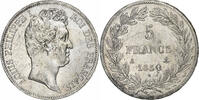 France 5 Francs Louis-Philippe, Paris, Argent, KM:736.1 -