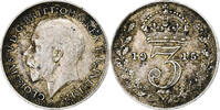 Grande-Bretagne 3 Pence George V, Argent, KM:813 -