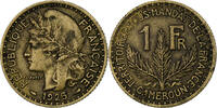 Cameroun Franc Paris, Bronze-Aluminium, KM:2 -