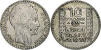 France 10 Francs Turin, Paris, Argent, KM:878 -