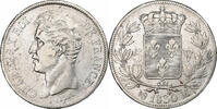 France 5 Francs Charles X, Toulouse, Argent, KM:728.9 -