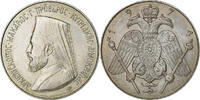 Chypre 6 Pounds Argent, KM:M6 -