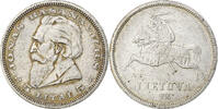 Lituanie 5 Litai Argent, KM:82 -