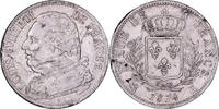 France 5 Francs Louis XVIII, Louis XVIII, Bordeaux, Argent -