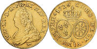 France Louis d'Or Louis XV, Louis d'or aux lunettes, Paris, Or -