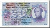 Suisse 20 Franken Billet, 1972-01-24, KM:46s -