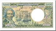 Polynésie française 5000 Francs Billet, French Pacific Territories, Undated -