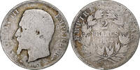 France 2 Francs Napoléon III, Paris, Argent, Gadoury:523, KM:780.1 -