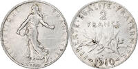 France 2 Francs Semeuse, Paris, Argent, Gadoury:532, KM:845.1 -