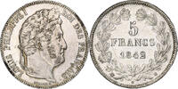 France 5 Francs Louis-Philippe, Strasbourg, Argent, Gadoury:678 -