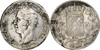 France 5 Francs Charles X, Lille, Argent, Gadoury:644, KM:728.13 -
