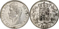 France 5 Francs Charles X, Lille, Argent, Gadoury:644, KM:728.13 -