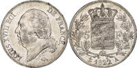France 5 Francs Louis XVIII, Paris, Argent, Gadoury:614, KM:711.1 -