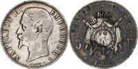 France 5 Francs Napoléon III, Paris, Argent, Gadoury:734, KM:782.1 -