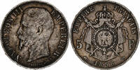 France 5 Francs Napoléon III, Paris, Argent, Gadoury:734, KM:782.1 -