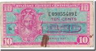 États-Unis 10 Cents Billet, Undated, KM:M30a -
