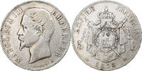 France 5 Francs Napoléon III, Paris, Argent, Gadoury:734, KM:782.1 -