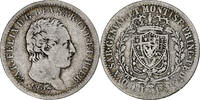 États italiens Lira SARDINIA, Carlo Felice, Turin, Argent, KM:121.1 -