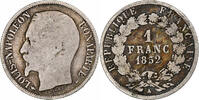 France Franc Napoléon III, Paris, Argent, Le Franc:F.212, KM:772 -