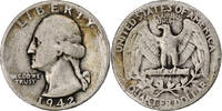 États-Unis Quarter Washington Quarter, Philadelphie, Argent, KM:164 -