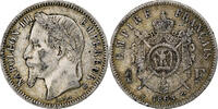 France Franc Napoléon III, Strasbourg, grand BB, Argent -