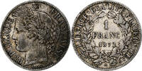 France Franc Cérès, Paris, Argent, Gadoury:465a, KM:822.1 -