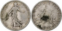France Franc Semeuse, Paris, Argent, Gadoury:467, KM:844.1 -