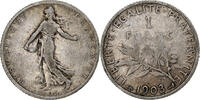 France Franc Semeuse, Paris, Argent, Gadoury:467, KM:844.1 -