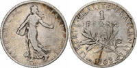 France Franc Semeuse, Paris, Argent, Gadoury:467, KM:844.1 -