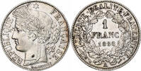 France Franc Cérès, Paris, Argent, KM:822.1 -