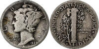 États-Unis Dime Mercury Dime, Denver, Argent, KM:140 -