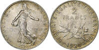 France 2 Francs Semeuse, Paris, Argent, Gadoury:532, KM:845.1 -