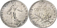 France 50 Centimes Semeuse, Paris, Argent, Gadoury:420, KM:854 -
