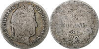 France 1/2 Franc Louis-Philippe, Paris, Argent, Gadoury:408 -