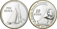 France 10 Euro Monnaie de Paris, Grands Navires Français - Pen Duick, BE -