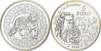 France 5 Euro Année du Tigre, BE, Monnaie de Paris, Argent -