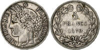 France 5 Francs Cérès, Paris, Argent, Gadoury:742, Le -