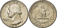 États-Unis Quarter Washington, Philadelphie, Argent, KM:164 -