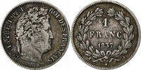 France Franc Louis-Philippe, Paris, Argent, KM:748.1 -
