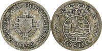 Angola 10 Escudos Argent, KM:73 -