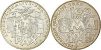 France 100 Francs 8 mai 1945, Paris, Argent, Gadoury:952 -