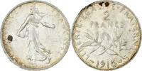 France 2 Francs Semeuse, Paris, Argent, Gadoury:532, KM:845.1 -