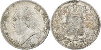 France 5 Francs Louis XVIII, Marseille, Argent, Gadoury:614 -