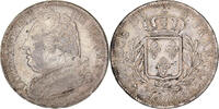 France 5 Francs Louis XVIII, Bayonne, Argent, Gadoury:591 -