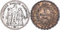 France 5 Francs Hercule, Paris, Argent, Gadoury:683, KM:756.1 -