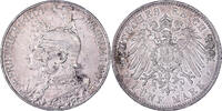 États allemands 5 Mark PRUSSIA, Wilhelm II, Berlin, Argent, KM:526 -